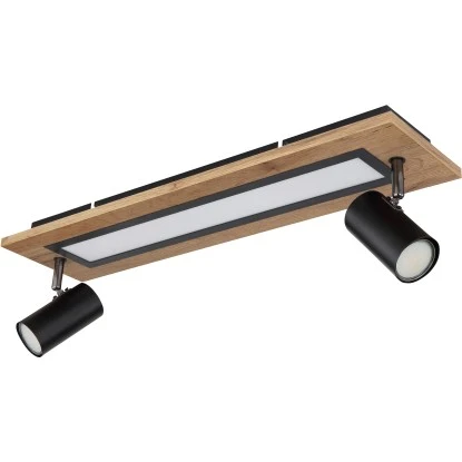 Globo LED-Deckenleuchte Ulla 3-flammig Schwarz Matt 600 X 150 X 180 Mm 5 Globo LED-Deckenleuchte Ulla 3-flammig Schwarz Matt 600 X 150 X 180 Mm – Bild 3