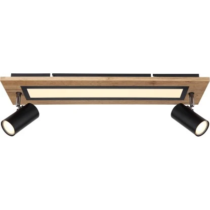 Globo LED-Deckenleuchte Ulla 3-flammig Schwarz Matt 600 X 150 X 180 Mm 6 Globo LED-Deckenleuchte Ulla 3-flammig Schwarz Matt 600 X 150 X 180 Mm – Bild 4