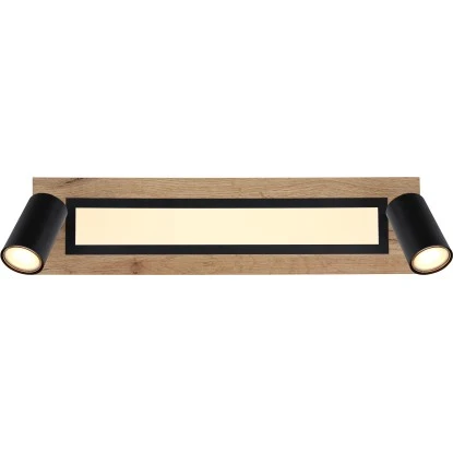 Globo LED-Deckenleuchte Ulla 3-flammig Schwarz Matt 600 X 150 X 180 Mm 7 Globo LED-Deckenleuchte Ulla 3-flammig Schwarz Matt 600 X 150 X 180 Mm – Bild 5