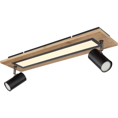 Globo LED-Deckenleuchte Ulla 3-flammig Schwarz Matt 600 X 150 X 180 Mm 9 Globo LED-Deckenleuchte Ulla 3-flammig Schwarz Matt 600 X 150 X 180 Mm – Bild 7