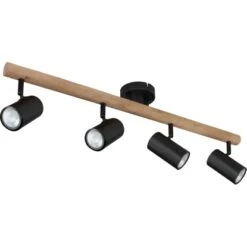 Globo Strahler Herti 4-flammig Dunkelbraun 770 X 100 X 195 Mm -Globo Lighting 9007371437344 3749 S 02