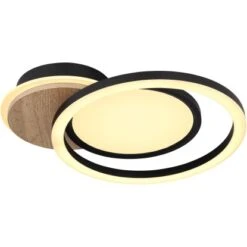 Globo LED-Deckenleuchte Sid 1-flammig Schwarz Matt 515 X 300 X 105 Mm 12 Globo LED-Deckenleuchte Sid 1-flammig Schwarz Matt 515 X 300 X 105 Mm -Globo Lighting 9007371437702 3749 S 04