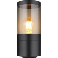 Globo Außenleuchte 1-flammig Schwarz Matt Rauchfarben 102 X 240 Mm -Globo Lighting 9007371437757 3749 S 04