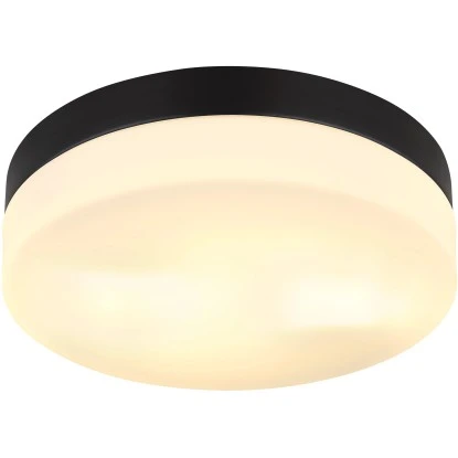 Globo Außenleuchte 2-flammig Schwarz Matt 240 X 65 Mm 4 Globo Außenleuchte 2-flammig Schwarz Matt 240 X 65 Mm – Bild 2