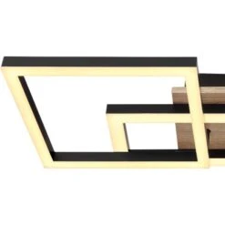 Globo LED-Deckenleuchte# 1-flammig Schwarz Matt 700 X 310 X 120 Mm -Globo Lighting 9007371438105 3749 CU 01