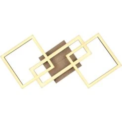 Globo LED-Deckenleuchte# 1-flammig Schwarz Matt 700 X 310 X 120 Mm -Globo Lighting 9007371438105 3749 S 04