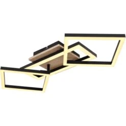 Globo LED-Deckenleuchte# 1-flammig Schwarz Matt 700 X 310 X 120 Mm -Globo Lighting 9007371438105 3749 S 05