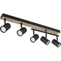 Globo Strahler Robby 5-flammig Schwarz Matt 700 X 350 X 180 Mm -Globo Lighting 9007371438143 3749 S 02