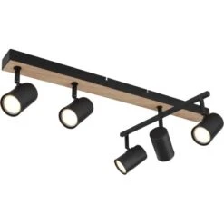 Globo Strahler Robby 5-flammig Schwarz Matt 700 X 350 X 180 Mm -Globo Lighting 9007371438143 3749 S 05