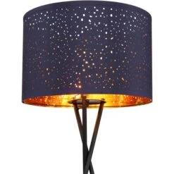 Globo Stehlampe 1-flammig Schwarz Matt 620 X 1600 Mm -Globo Lighting 9007371438242 3749 CU 01