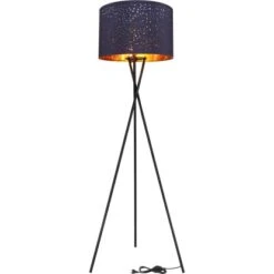 Globo Stehlampe 1-flammig Schwarz Matt 620 X 1600 Mm -Globo Lighting 9007371438242 3749 S 04