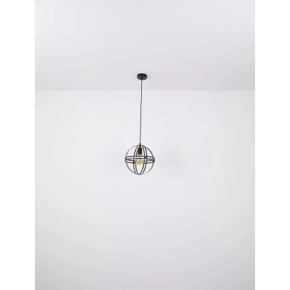 Globo Pendelleuchte 3-flammig Schwarz Matt 470 X 1200 Mm 9 Globo Pendelleuchte 3-flammig Schwarz Matt 470 X 1200 Mm – Bild 7