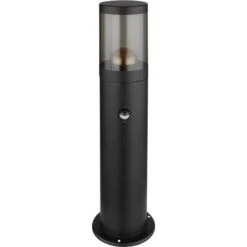 Globo Außenleuchte 1-flammig Schwarz Matt Ø 14 Cm X 50 Cm