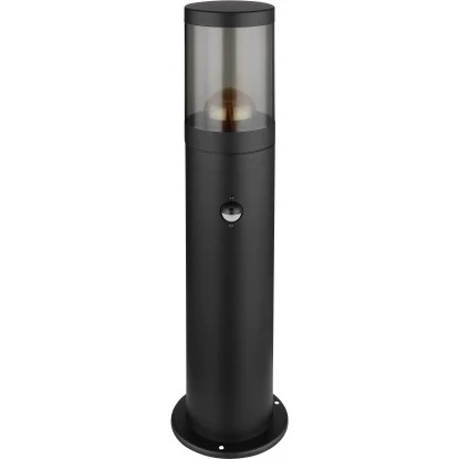 Globo Außenleuchte 1-flammig Schwarz Matt Ø 14 Cm X 50 Cm 3 Globo Außenleuchte 1-flammig Schwarz Matt Ø 14 Cm X 50 Cm