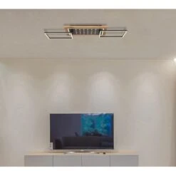 Globo LED-Deckenleuchte Jimbo 1-flammig Schwarz Matt 960 X 280 X 120 Mm