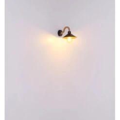 Globo Wandlampe Diana 1-flammig Schwarz Matt 220 X 180 Mm -Globo Lighting 9007371439119 3749 S 07