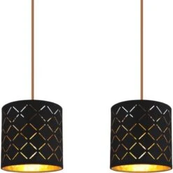 Globo Pendelleuchte Clarke 3-flammig Schwarz 700 X 150 X 1200 Mm 21 Globo Pendelleuchte Clarke 3-flammig Schwarz 700 X 150 X 1200 Mm -Globo Lighting 9007371439126 3749 CU 01