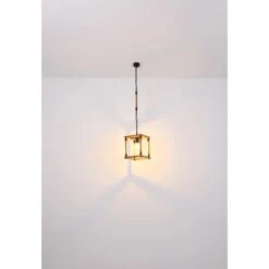 Globo Pendelleuchte Vernon 4-flammig Schwarz 800 X 250 X 1200 Mm -Globo Lighting 9007371439300 3749 S 07