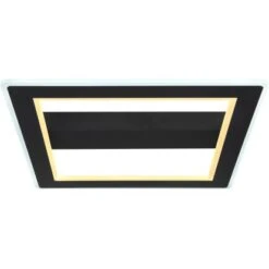 Globo LED-Deckenleuchte Mattia 1-flammig Schwarz Matt 450 X 450 X 50 Mm -Globo Lighting 9007371439423 3749 S 03