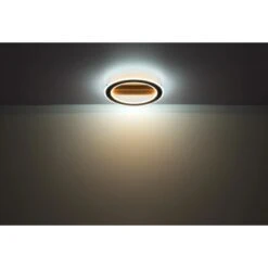 Globo LED-Deckenleuchte Mattia 1-flammig Schwarz Matt 450 X 450 X 50 Mm -Globo Lighting 9007371439423 3749 S 05