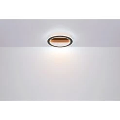 Globo LED-Deckenleuchte Mattia 1-flammig Schwarz Matt 450 X 450 X 50 Mm -Globo Lighting 9007371439423 3749 S 06