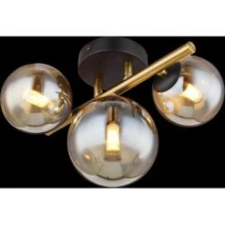 Globo LED-Wandleuchte Riha 3-flammig Schwarz Matt 280 X 210 X 190 Mm 17 Globo LED-Wandleuchte Riha 3-flammig Schwarz Matt 280 X 210 X 190 Mm -Globo Lighting 9007371439461 3749 S 02