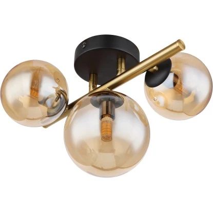 Globo LED-Wandleuchte Riha 3-flammig Schwarz Matt 280 X 210 X 190 Mm 6 Globo LED-Wandleuchte Riha 3-flammig Schwarz Matt 280 X 210 X 190 Mm – Bild 4