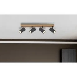 Globo Strahler Robby 4-flammig Graphit 560 X 60 X 120 Mm