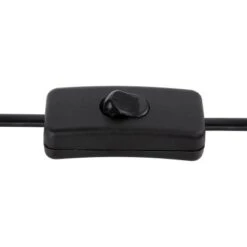 Globo Tischlampe Fanni 1-flammig Schwarz Matt-Rauchfarben 120 X 260 Mm 15 Globo Tischlampe Fanni 1-flammig Schwarz Matt-Rauchfarben 120 X 260 Mm -Globo Lighting 9007371439621 3749 CU 01