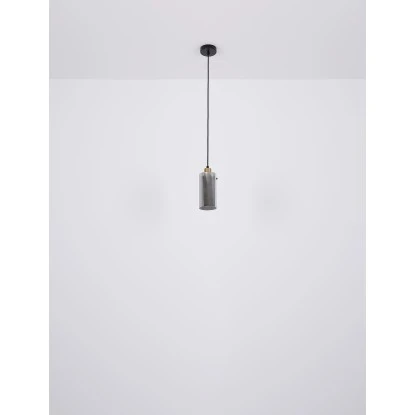 Globo Tischlampe Fanni 1-flammig Schwarz Matt-Rauchfarben 120 X 260 Mm 8 Globo Tischlampe Fanni 1-flammig Schwarz Matt-Rauchfarben 120 X 260 Mm – Bild 6