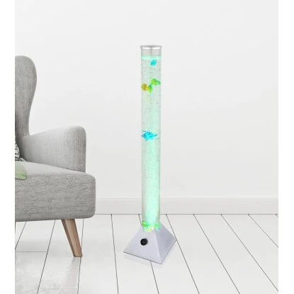 Globo LED-Stehlampe Mendoza 1-flammig Silber 190 X 190 X 900 Mm 3 Globo LED-Stehlampe Mendoza 1-flammig Silber 190 X 190 X 900 Mm