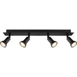 Globo Strahler Drew 4-flammig Schwarz Matt 500 X 60 X 90 Mm 14 Globo Strahler Drew 4-flammig Schwarz Matt 500 X 60 X 90 Mm -Globo Lighting 9007371439775 3749 S 03