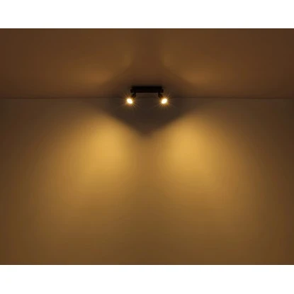 Globo Strahler Drew 4-flammig Schwarz Matt 500 X 60 X 90 Mm 8 Globo Strahler Drew 4-flammig Schwarz Matt 500 X 60 X 90 Mm – Bild 6