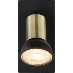 Globo Strahler Drew 1-flammig Schwarz Matt 60 X 105 Mm 12 Globo Strahler Drew 1-flammig Schwarz Matt 60 X 105 Mm -Globo Lighting 9007371439782 3749 S 03