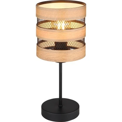 Globo Tischlampe Soeni 1-flammig Schwarz Matt 150 X 335 Mm 4 Globo Tischlampe Soeni 1-flammig Schwarz Matt 150 X 335 Mm – Bild 2