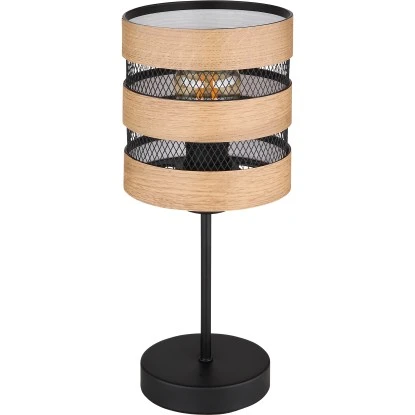 Globo Tischlampe Soeni 1-flammig Schwarz Matt 150 X 335 Mm 5 Globo Tischlampe Soeni 1-flammig Schwarz Matt 150 X 335 Mm – Bild 3