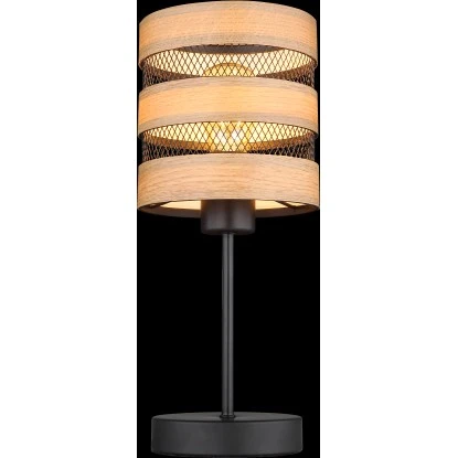 Globo Tischlampe Soeni 1-flammig Schwarz Matt 150 X 335 Mm 8 Globo Tischlampe Soeni 1-flammig Schwarz Matt 150 X 335 Mm – Bild 6