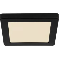 Globo LED-Deckenleuchte Lasse 1-flammig Schwarz 167 X 167 X 17 Mm -Globo Lighting 9007371439898 3749 S 03