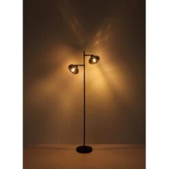 Globo Deckenleuchte Shaun 3-flammig Schwarz Matt-Rauchfarben 400 X 240 Mm -Globo Lighting 9007371439935 3749 S 03