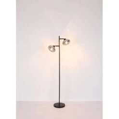 Globo Deckenleuchte Shaun 3-flammig Schwarz Matt-Rauchfarben 400 X 240 Mm -Globo Lighting 9007371439935 3749 S 04