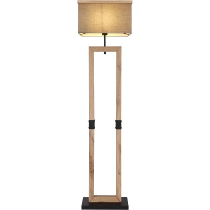 Globo Stehlampe Ossi 1-flammig Schwarz Matt 400 X 200 X 1550 Mm 6 Globo Stehlampe Ossi 1-flammig Schwarz Matt 400 X 200 X 1550 Mm – Bild 4