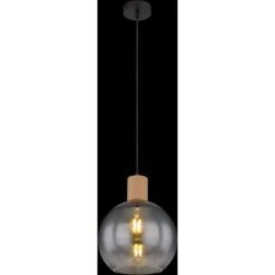 Globo Pendelleuchte Moitas 1-flammig Schwarz Matt-Rauchfarben 250 X 1200 Mm 13 Globo Pendelleuchte Moitas 1-flammig Schwarz Matt-Rauchfarben 250 X 1200 Mm -Globo Lighting 9007371439966 3749 S 02