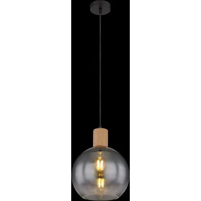 Globo Pendelleuchte Moitas 1-flammig Schwarz Matt-Rauchfarben 250 X 1200 Mm 6 Globo Pendelleuchte Moitas 1-flammig Schwarz Matt-Rauchfarben 250 X 1200 Mm – Bild 4