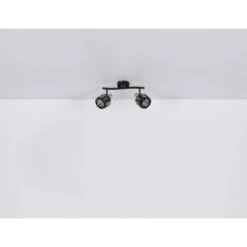 Globo Pendelleuchte Wolli 3-flammig Schwarz Matt Rauchfarben 250 X 1200 Mm -Globo Lighting 9007371440047 3749 S 06