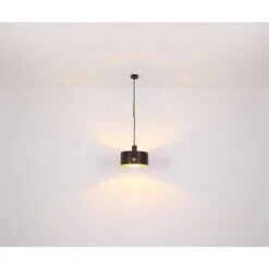 Globo Stehlampe Rielly 2-flammig Schwarz Matt 440 X 250 X 1680 Mm -Globo Lighting 9007371440146 3749 S 07