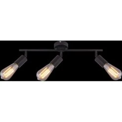 Globo Strahler Martha 3-flammig Schwarz Matt 480 X 80 X 150 Mm 16 Globo Strahler Martha 3-flammig Schwarz Matt 480 X 80 X 150 Mm -Globo Lighting 9007371440153 3749 S 05