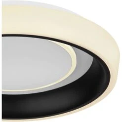Globo LED-Deckenleuchte Tabano 1-flammig Schwarz Matt 500 X 95 Mm 25 Globo LED-Deckenleuchte Tabano 1-flammig Schwarz Matt 500 X 95 Mm -Globo Lighting 9007371440689 3749 CU 01