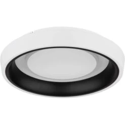 Globo LED-Deckenleuchte Tabano 1-flammig Schwarz Matt 500 X 95 Mm 16 Globo LED-Deckenleuchte Tabano 1-flammig Schwarz Matt 500 X 95 Mm -Globo Lighting 9007371440689 3749 S 02