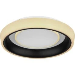 Globo LED-Deckenleuchte Tabano 1-flammig Schwarz Matt 500 X 95 Mm 20 Globo LED-Deckenleuchte Tabano 1-flammig Schwarz Matt 500 X 95 Mm -Globo Lighting 9007371440689 3749 S 06