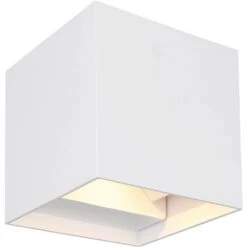 Globo LED-Außenleuchte Veronika 1-flammig Weiß 100 X 100 Mm -Globo Lighting 9007371440696 3749 S 04